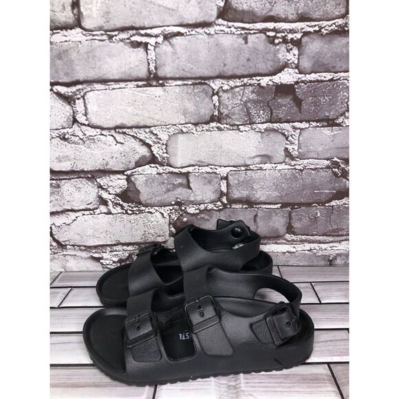 Birkenstock Arizona EVA Black Foam Slip On Sandals Kids Sz 32EU/US Size L1 - Picture 12 of 16